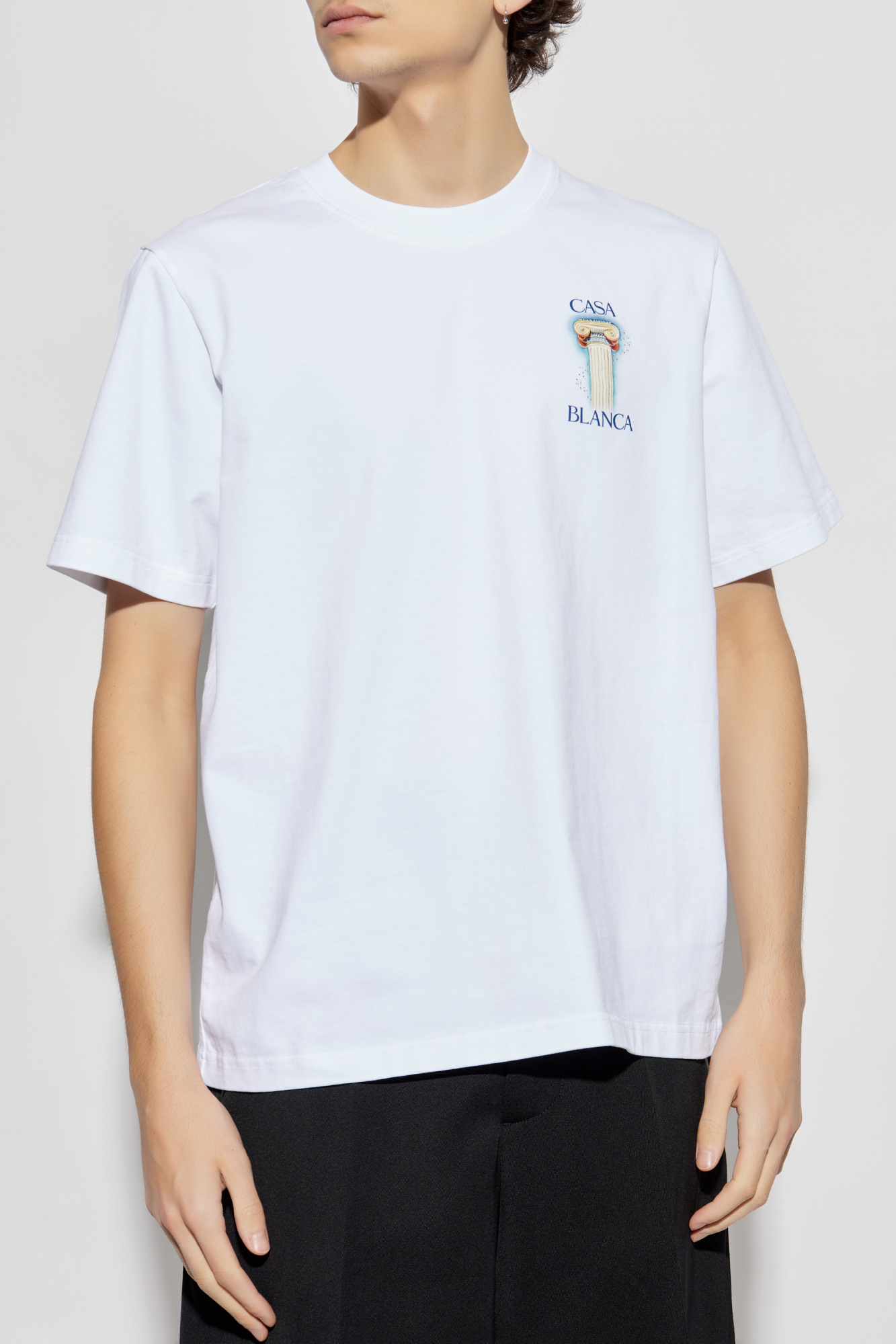 Casablanca T-shirt with logo | Men's Clothing | Vitkac Casablanca T-shirt with logo | Men's Clothing | Vitkac
